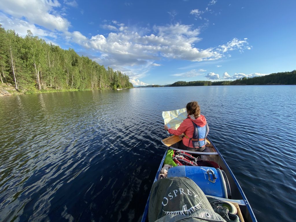 Lac de Suède
Beau paysage pour faire du packraft