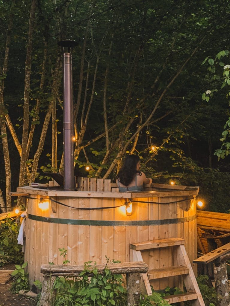 bain nordique glamping belgique