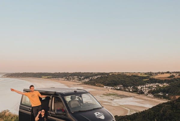 voyager en van en Bretagne