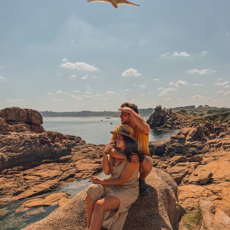 randonnée ploumanach côte granit rose France