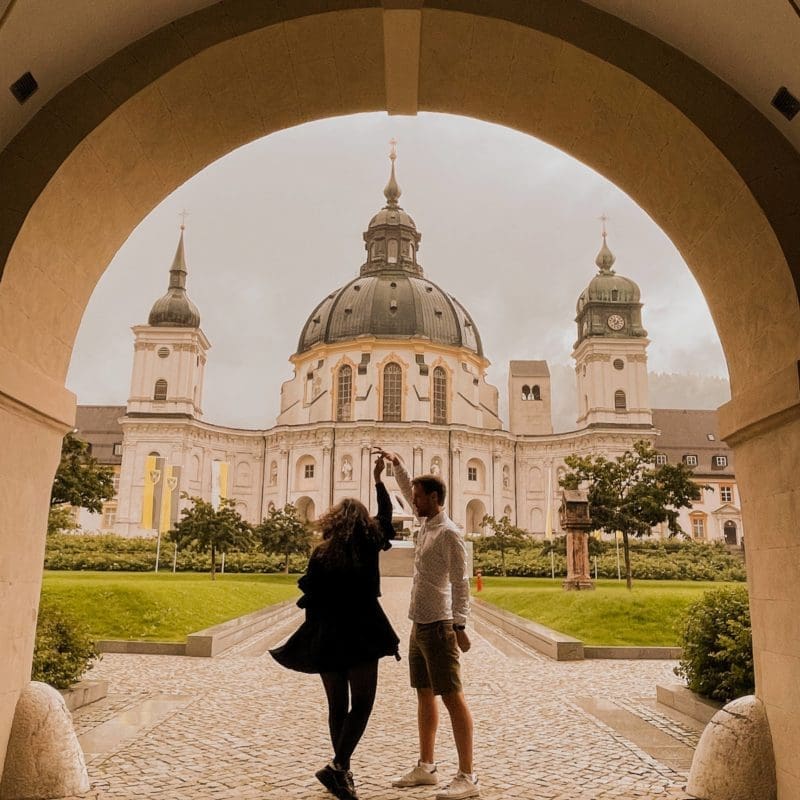 abbaye d'ettal allemagne bavière