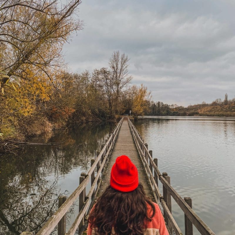 promenade à liège lac de la gravière Brock Oupeye