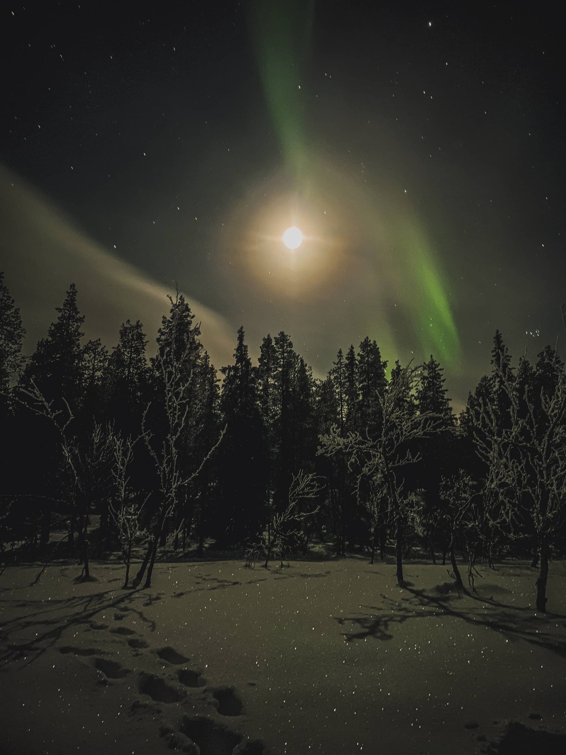 aurora borealis travel Finnish Lapland