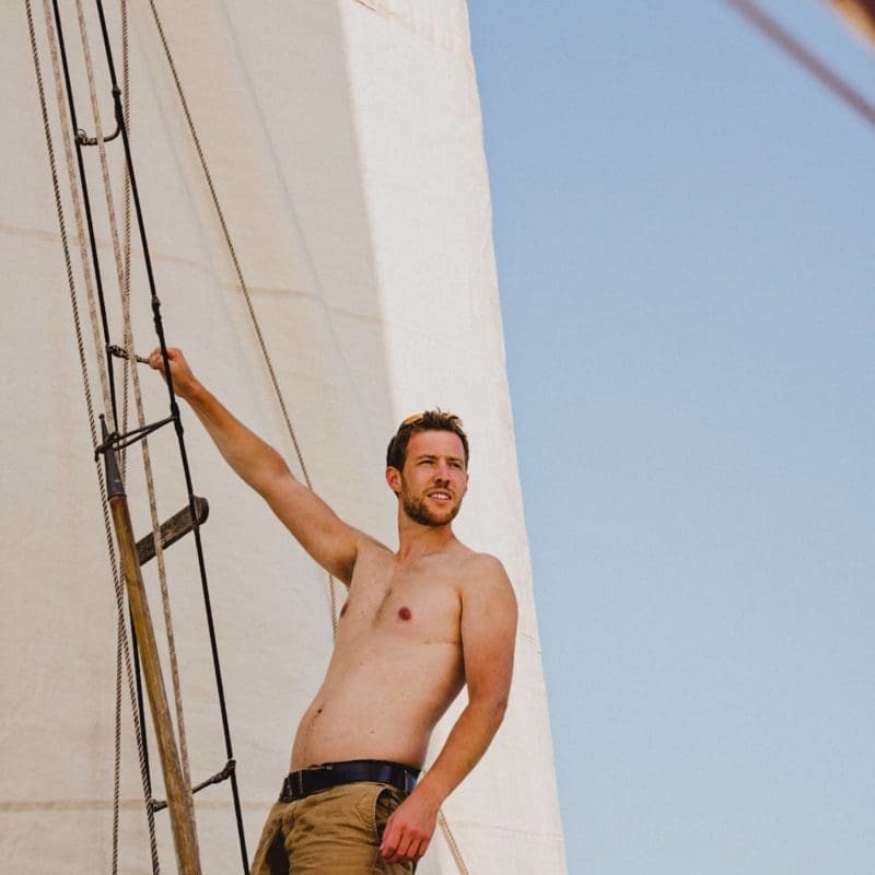 bateau à voile morwenna saint bernard