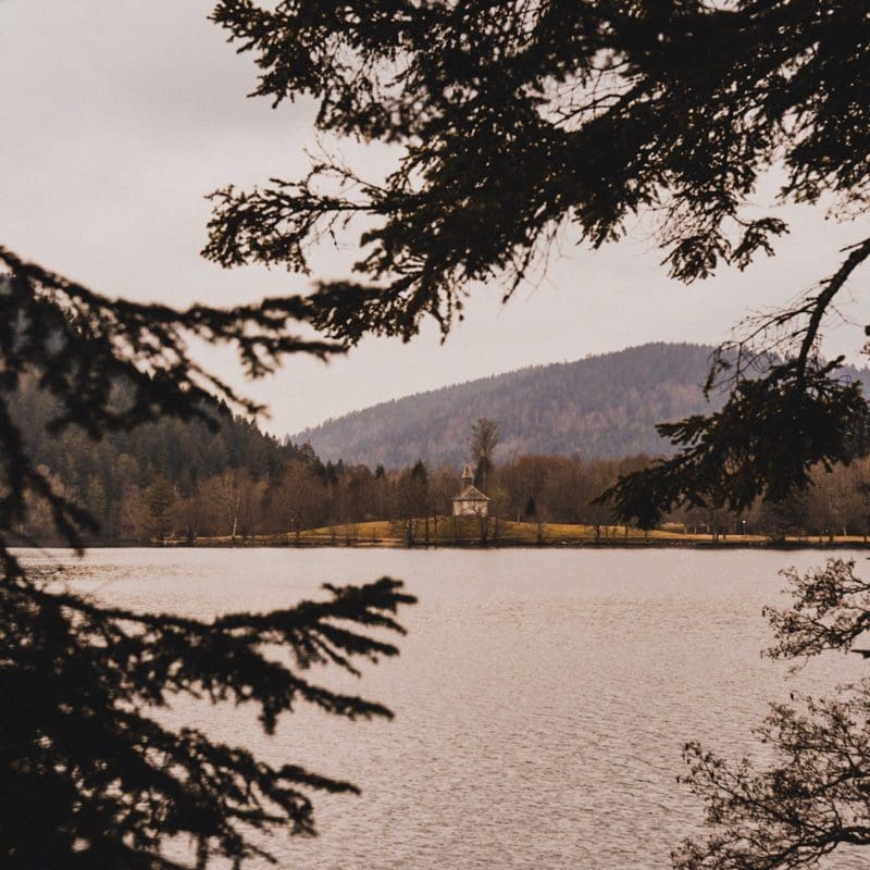 promenade sur le tour du lac de Longemer photo