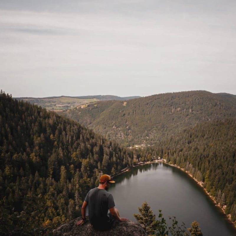 promenade au lac des corbeaux