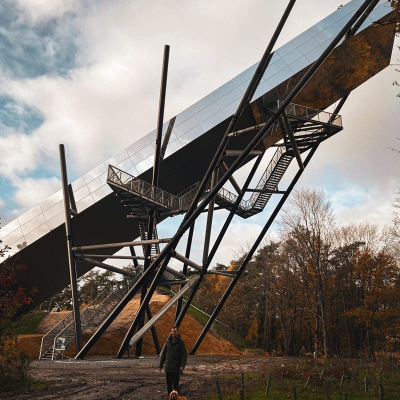 balade escalier éclair kattevennen haute Campine
