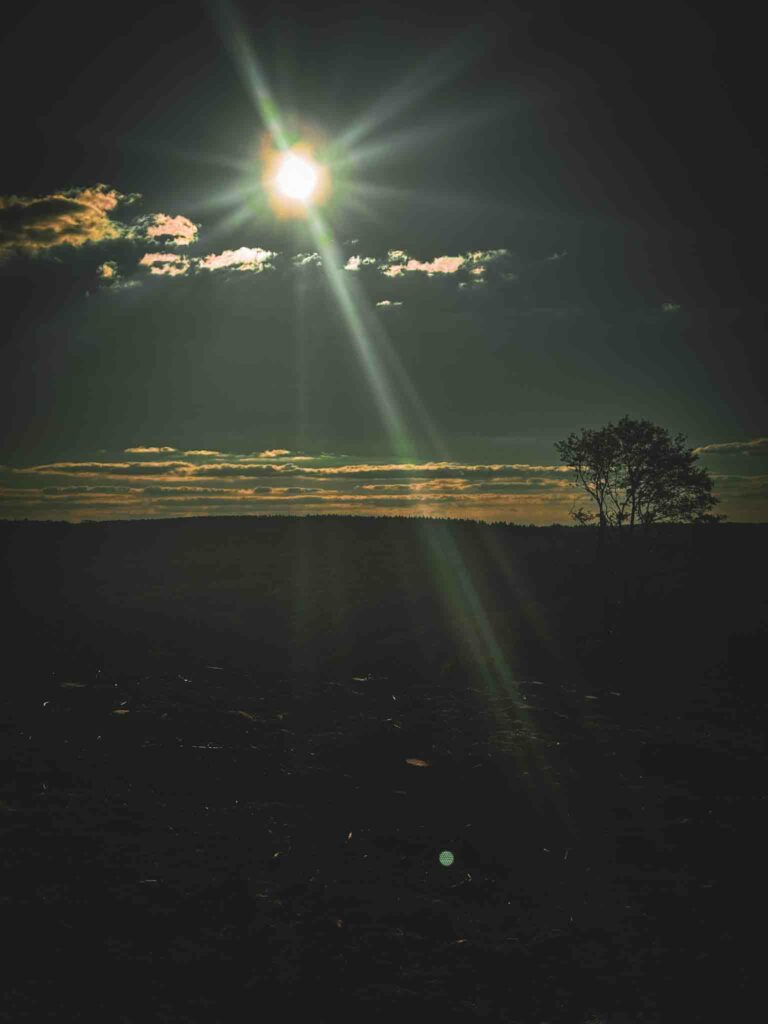 Vue depuis les hauteurs du fond de Quarreux en trail