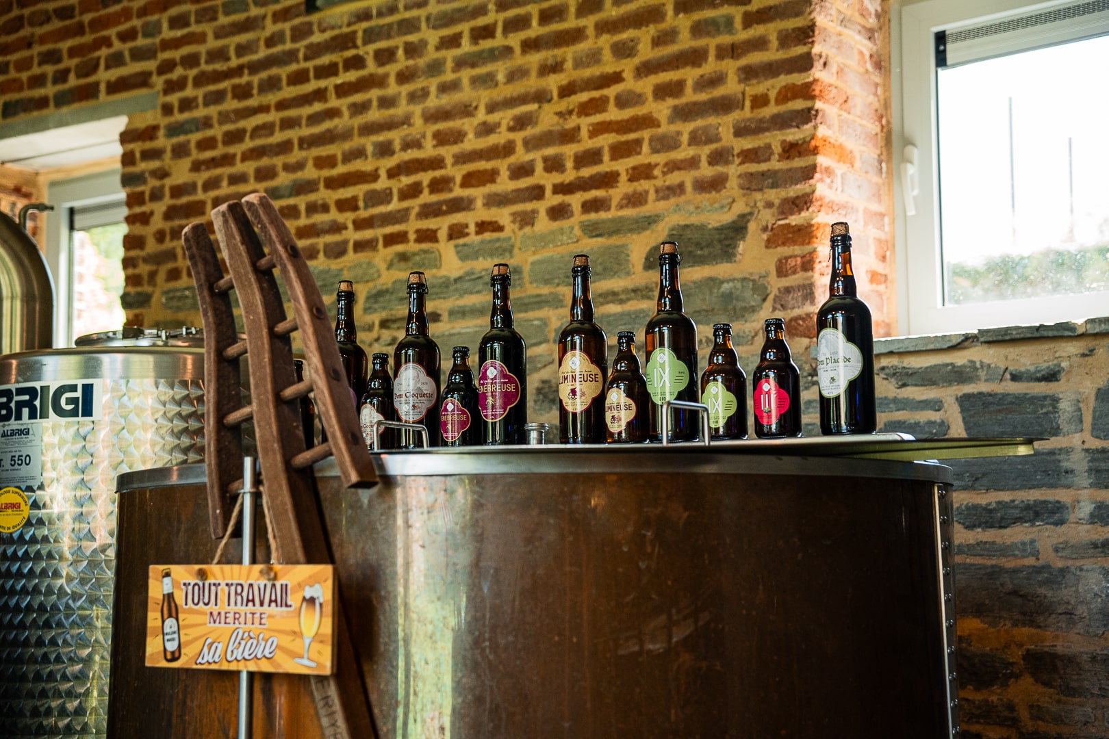 visiter la brasserie de Villers