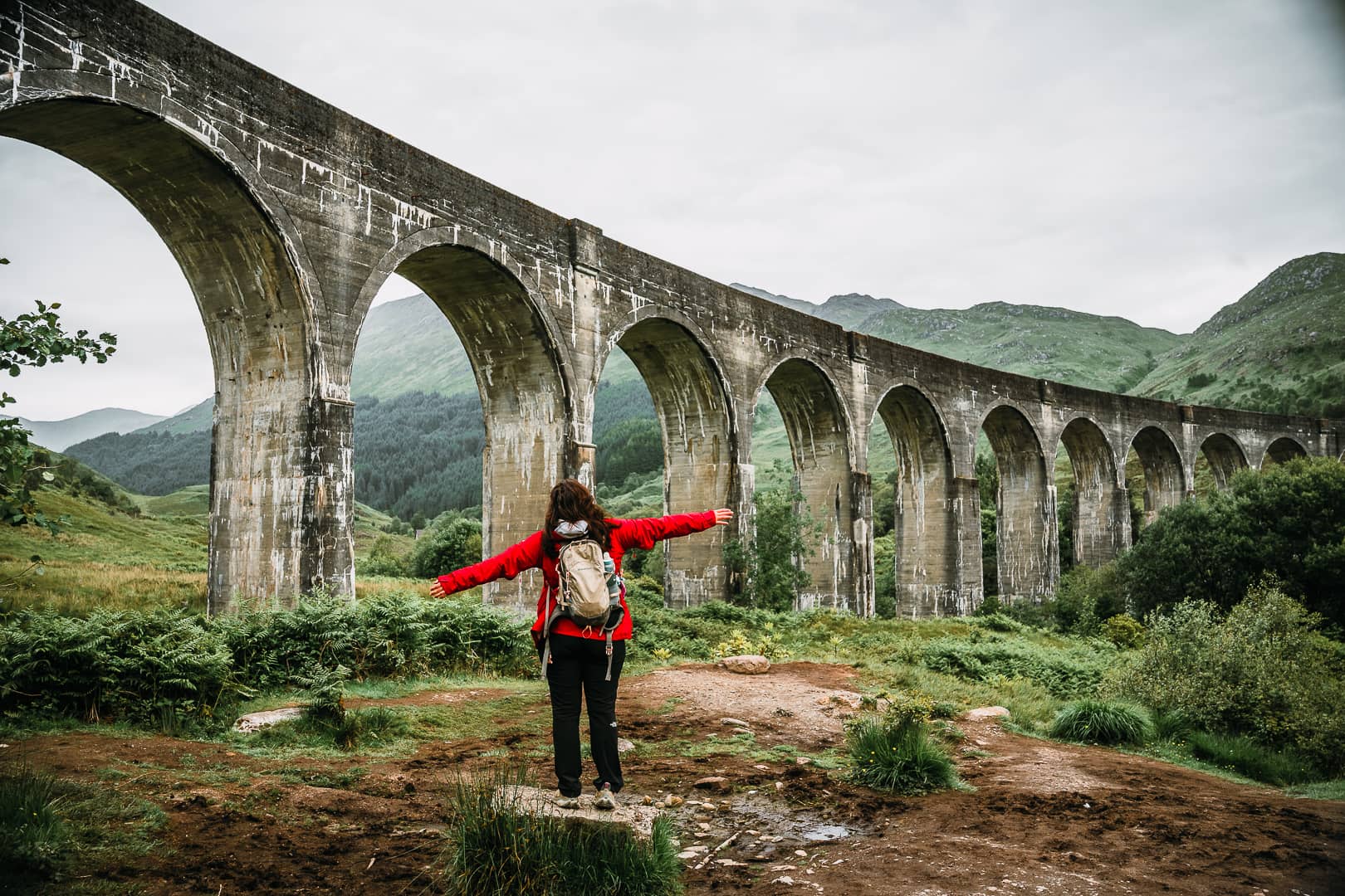 où voir le poudlard express harry potter écosse 