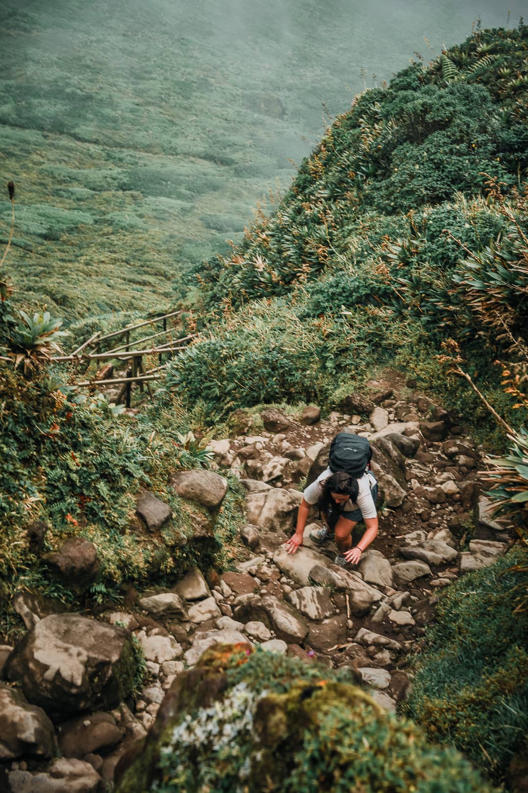 itinéraire rando soufrière