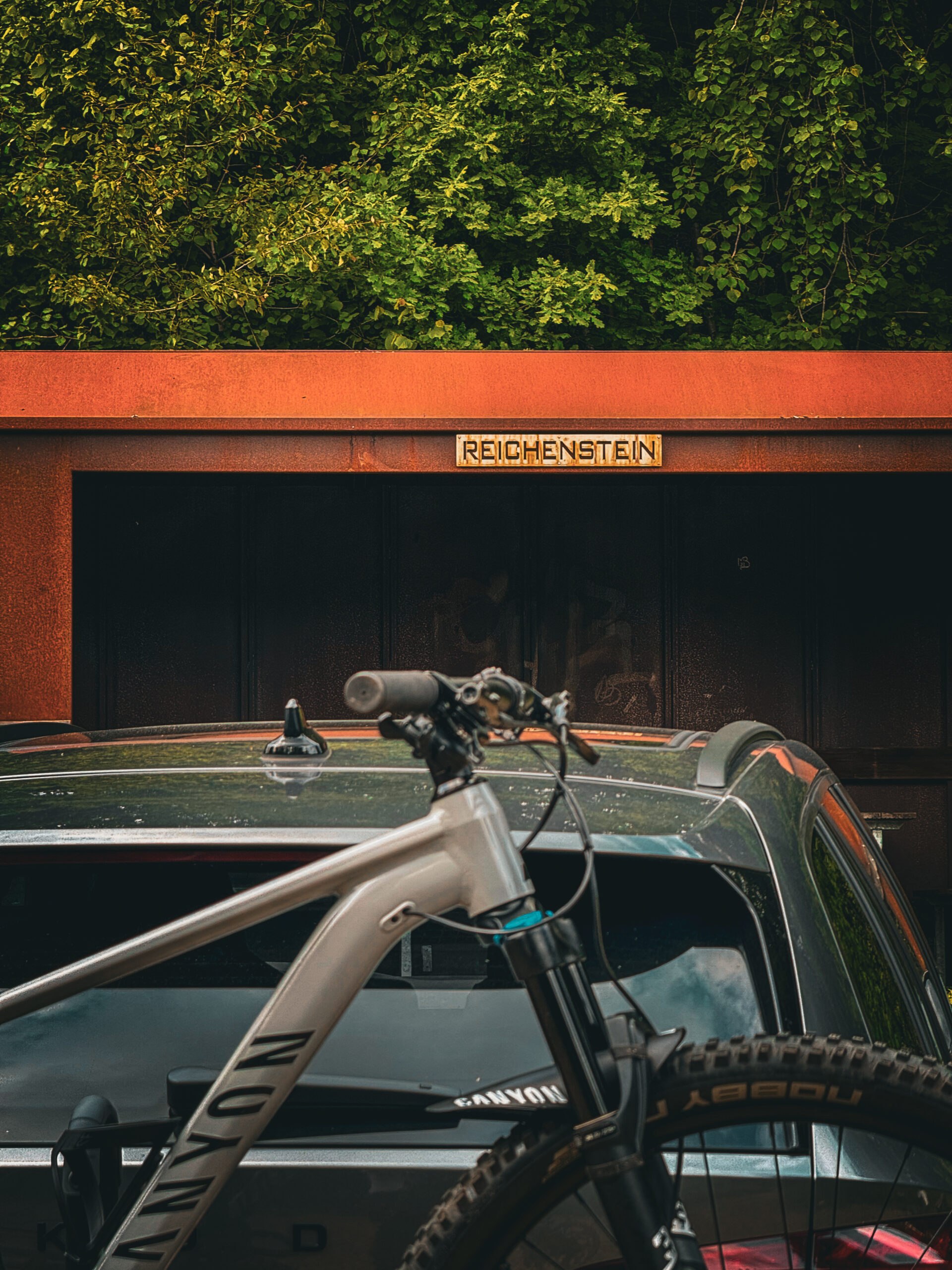 Station vélo sur le Vennbahn près de Monschau