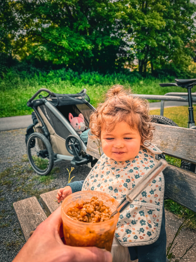 Pic nic vélo sur ravel Monschau