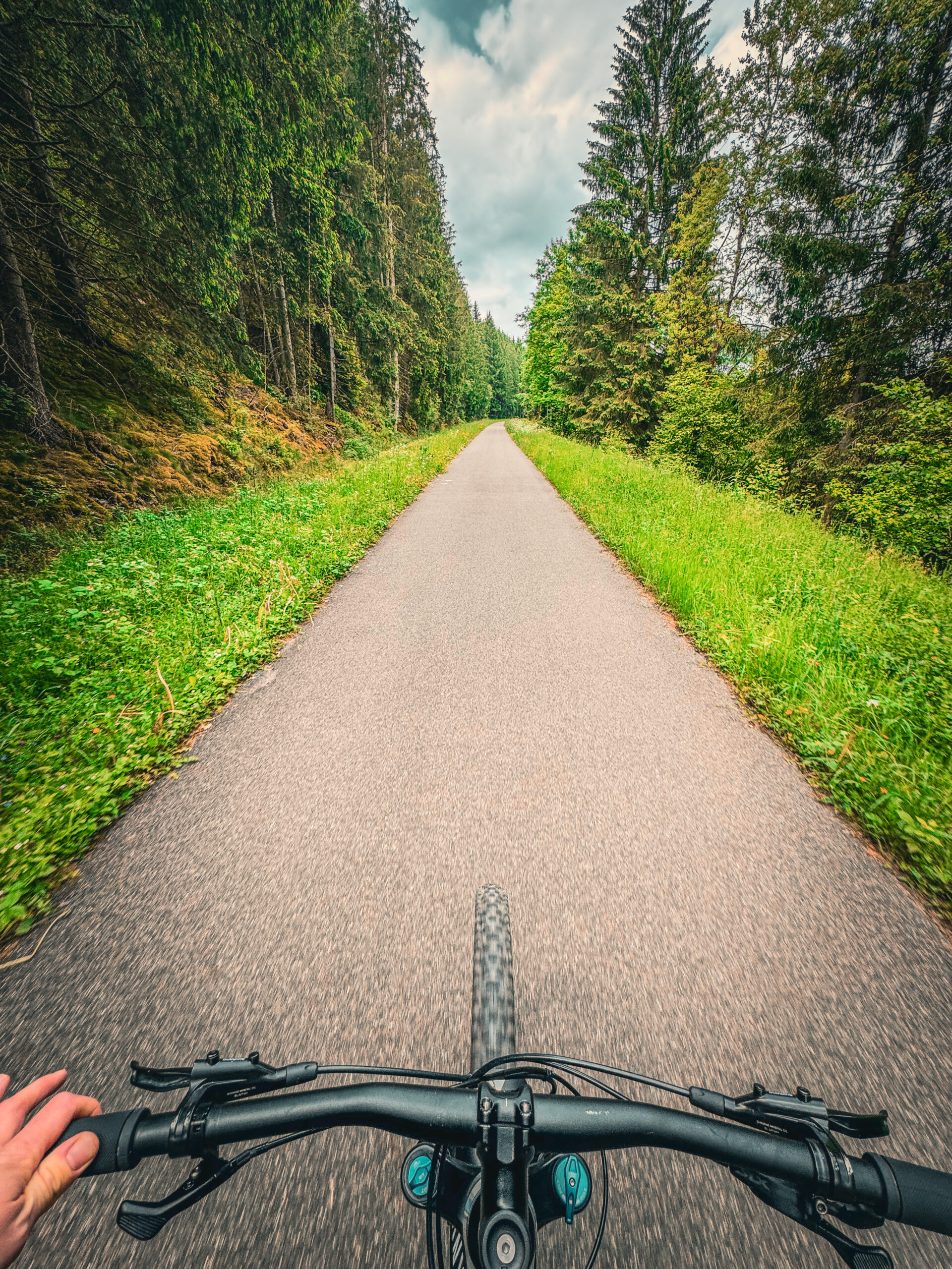 Vélo sur la vennbahn