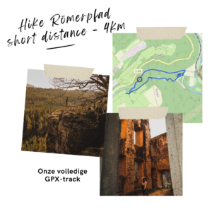 Römerpfad hiking GPX track – short distance 4 km: an Eifelsteig stag