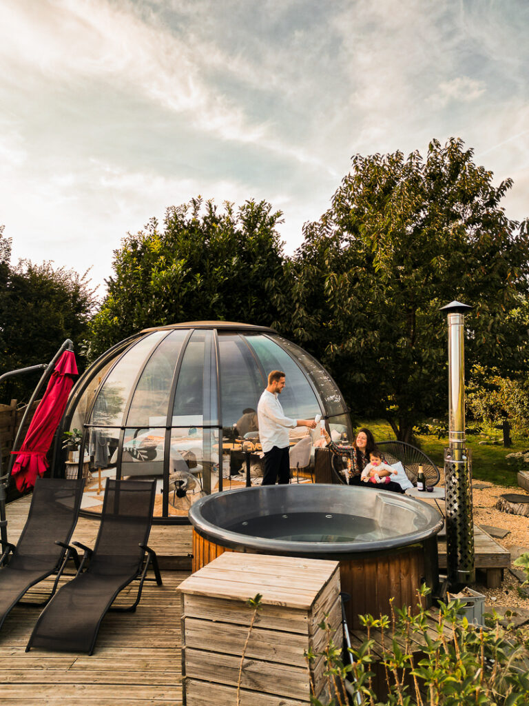 dormir dans une bulle en belgique