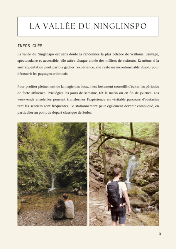 10 balades incontournable en Belgique - version clé en main