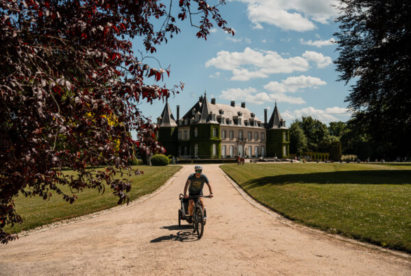 balade vélo belgique chateau de la Hulpe