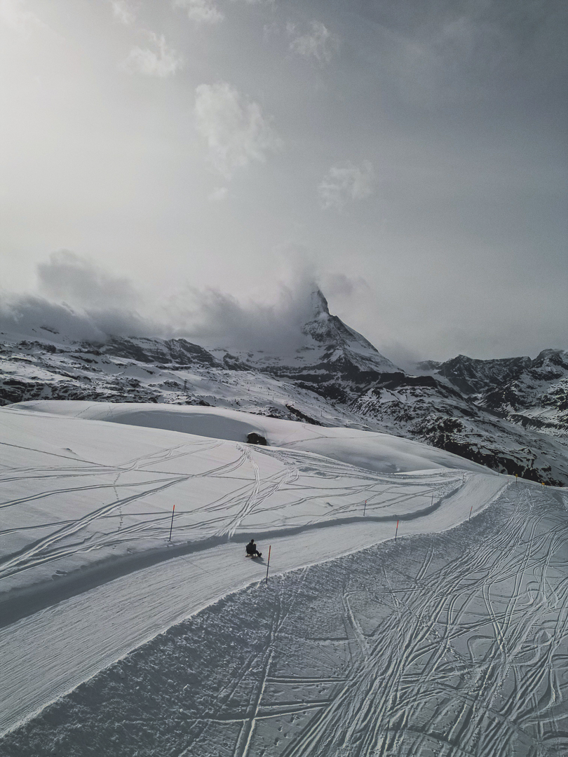 voyage en valais en hiver Cervin 