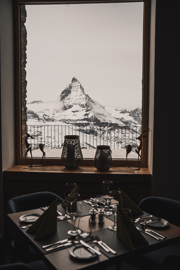 restaurant vue Cervin 