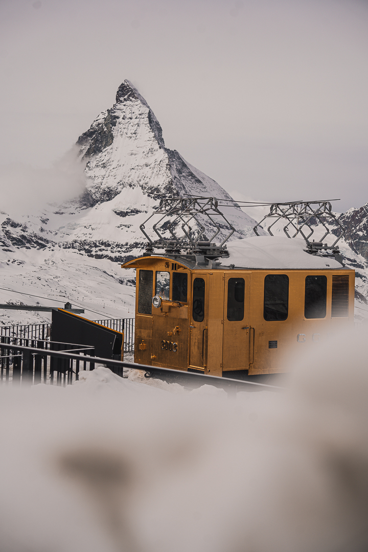 voyage en valais en hiver Gornergrat 