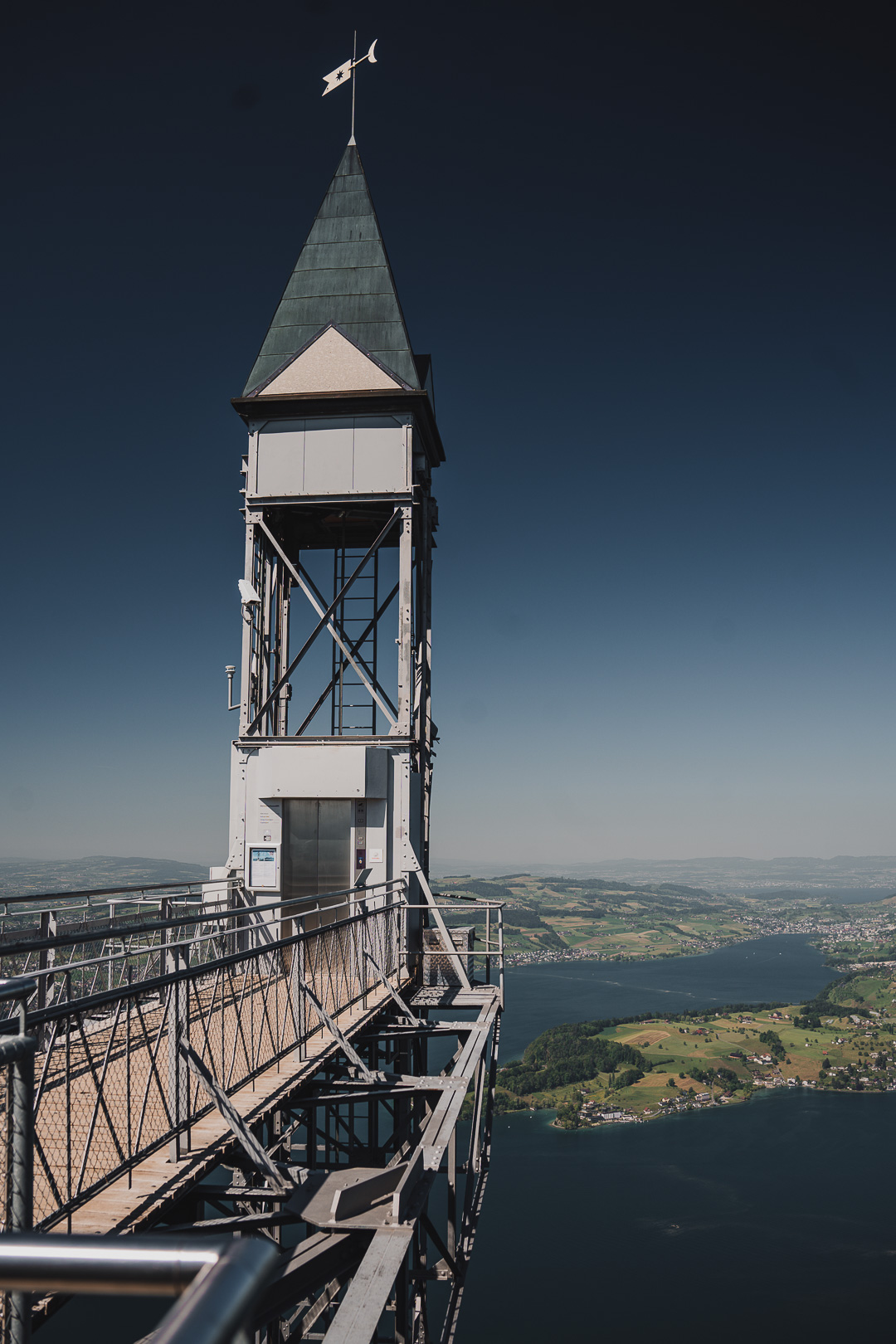 ascenseur du Hammetschwand au Bürgenstock